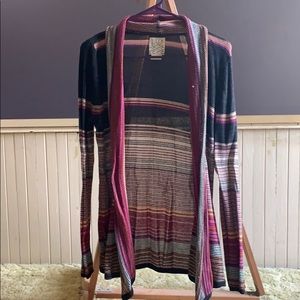 Multi colored cardigan